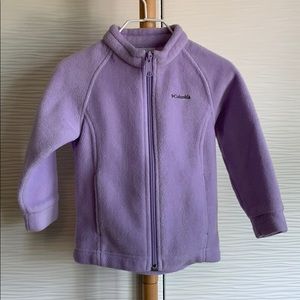 Columbia Fall Fleece Jacket - Purple size 18-24 Mo